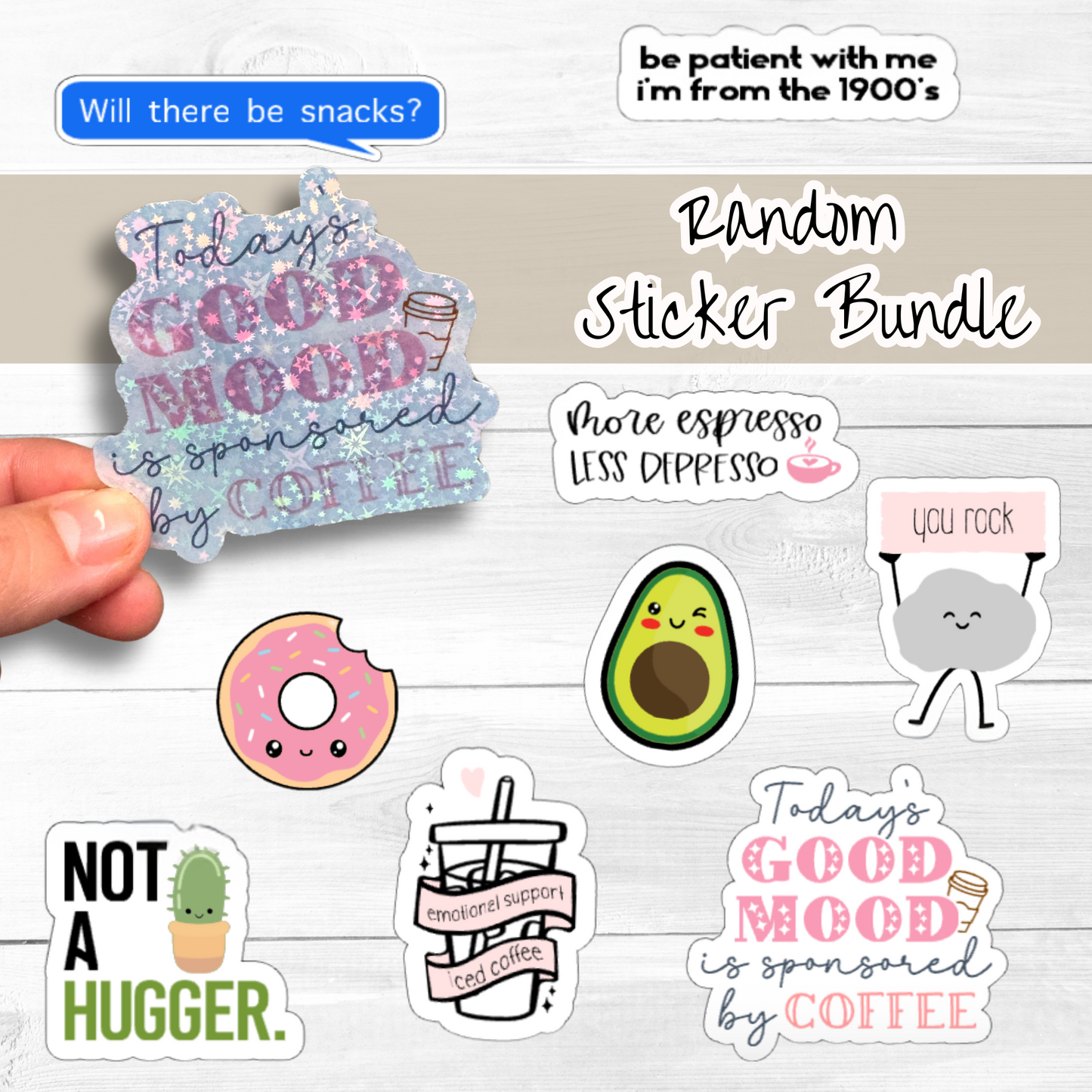 random sticker bundle ✨